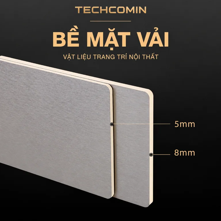 Tấm ốp than tre bề mặt vân gỗ