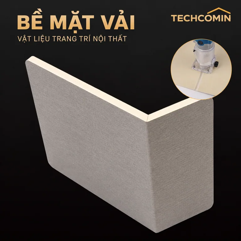 Tấm ốp than tre bề mặt vân gỗ