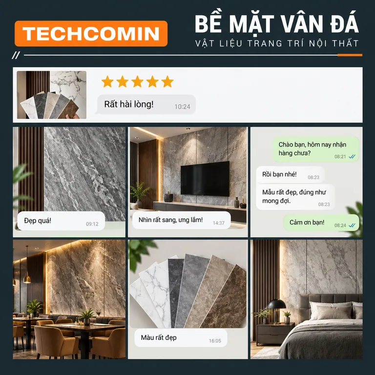 Tấm ốp than tre bề mặt vân gỗ