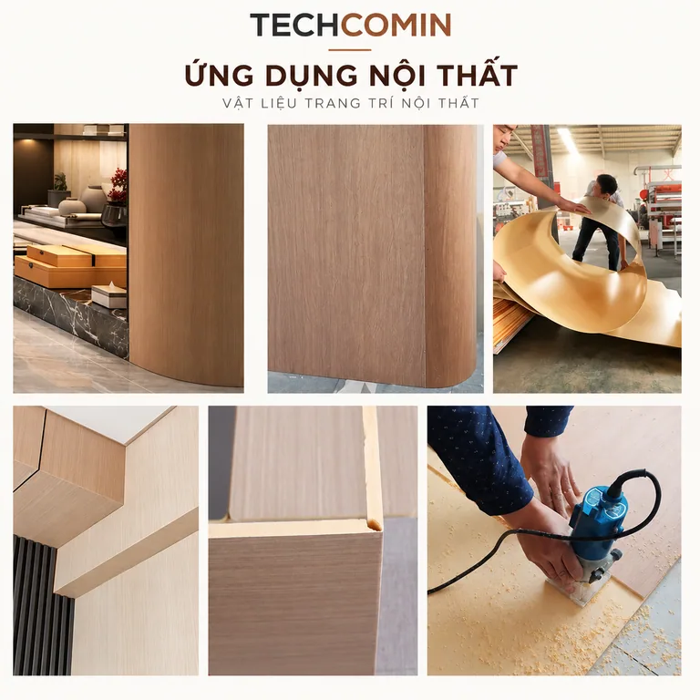 Tấm ốp than tre bề mặt vân gỗ