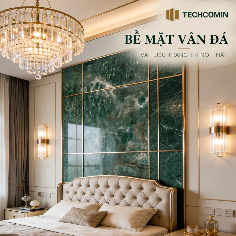 Tấm ốp than tre bề mặt vân gỗ