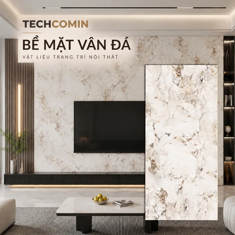Tấm ốp than tre bề mặt vân gỗ