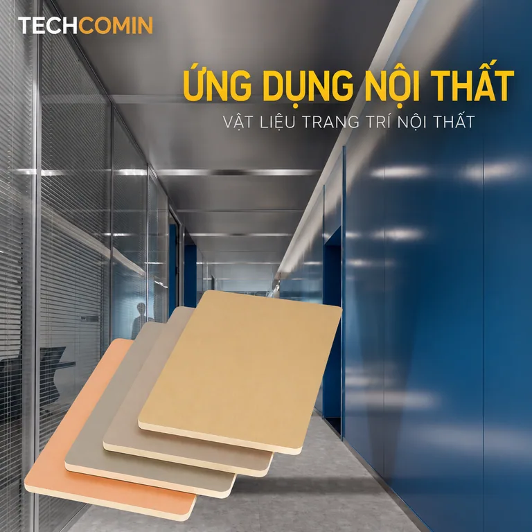 Tấm ốp than tre bề mặt vân gỗ