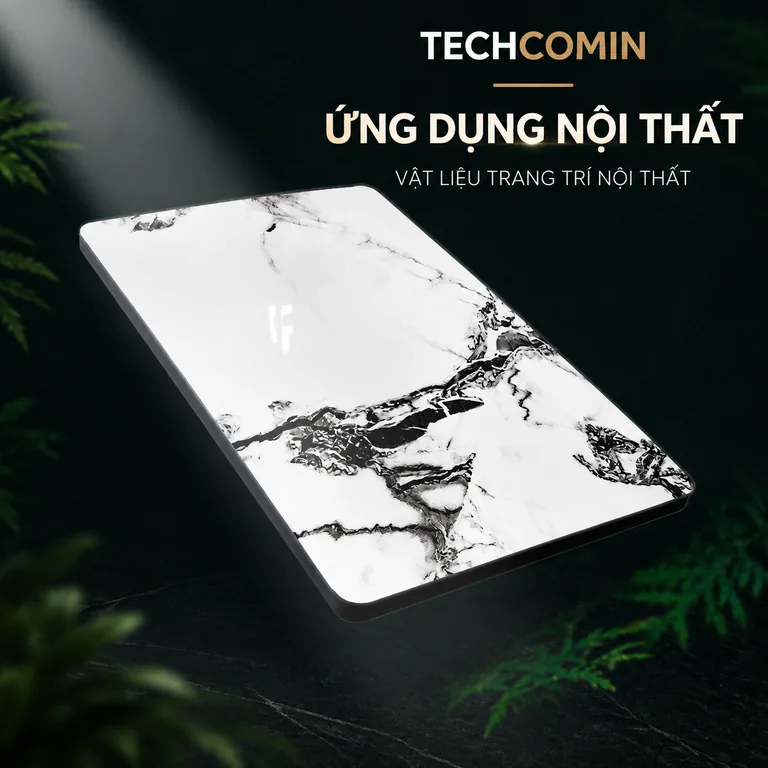 Tấm ốp than tre bề mặt vân gỗ