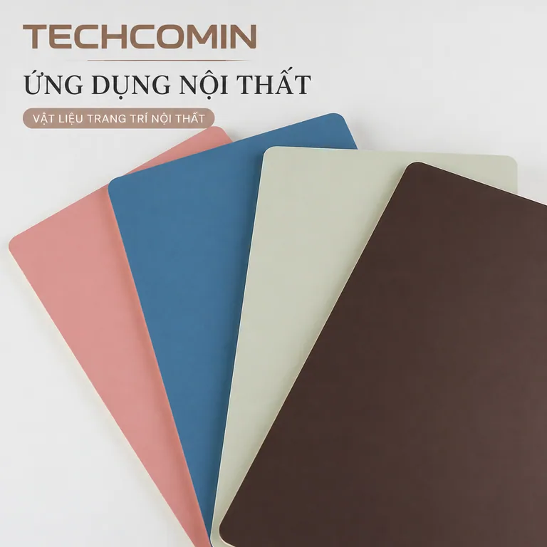 Tấm ốp than tre bề mặt vân gỗ