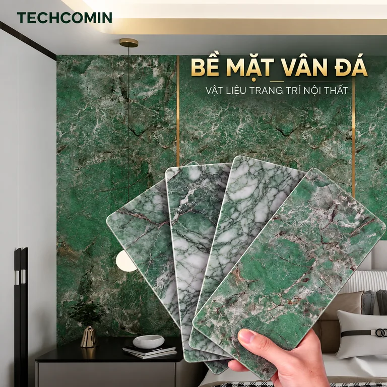 Tấm ốp than tre bề mặt vân gỗ
