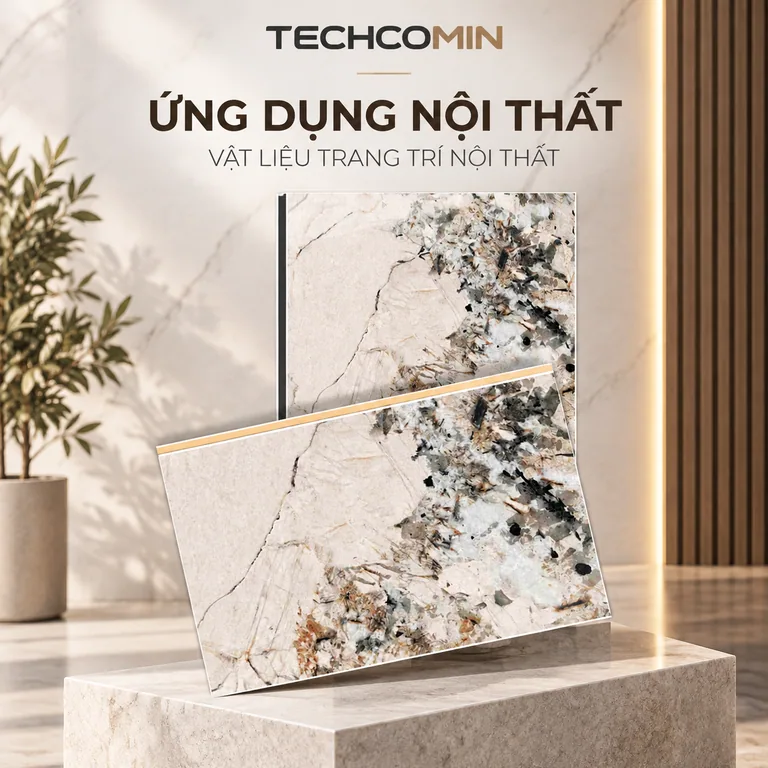 Tấm ốp than tre bề mặt vân gỗ