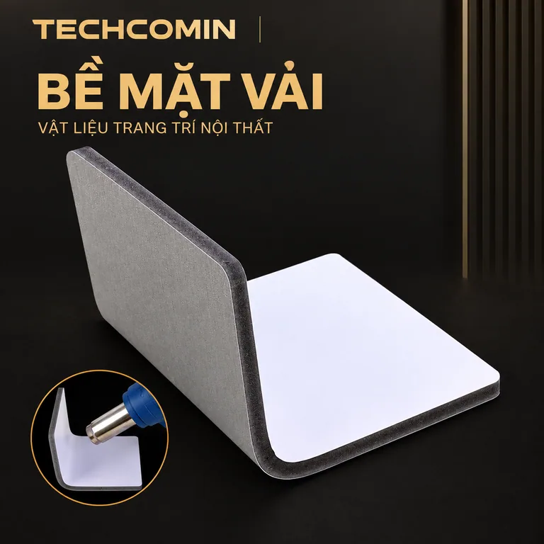 Tấm ốp than tre bề mặt vân gỗ
