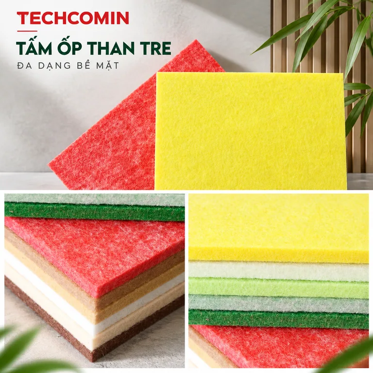 Tấm ốp trang trí nội thất bề mặt vân vải