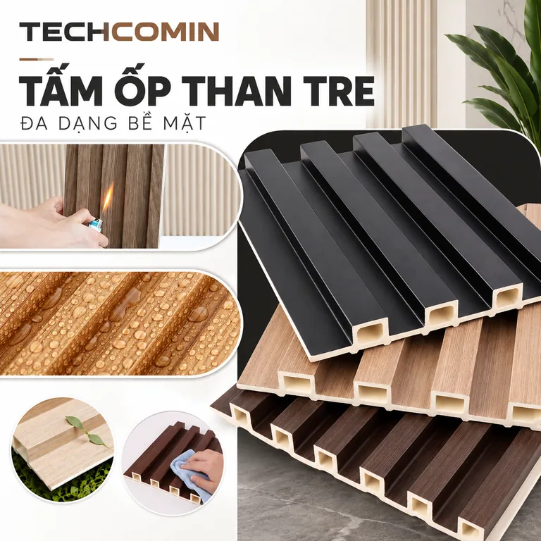 Tấm ốp trang trí nội thất bề mặt phào chỉ