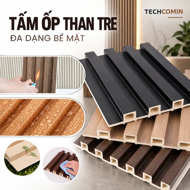 Tấm ốp trang trí nội thất bề mặt phào chỉ