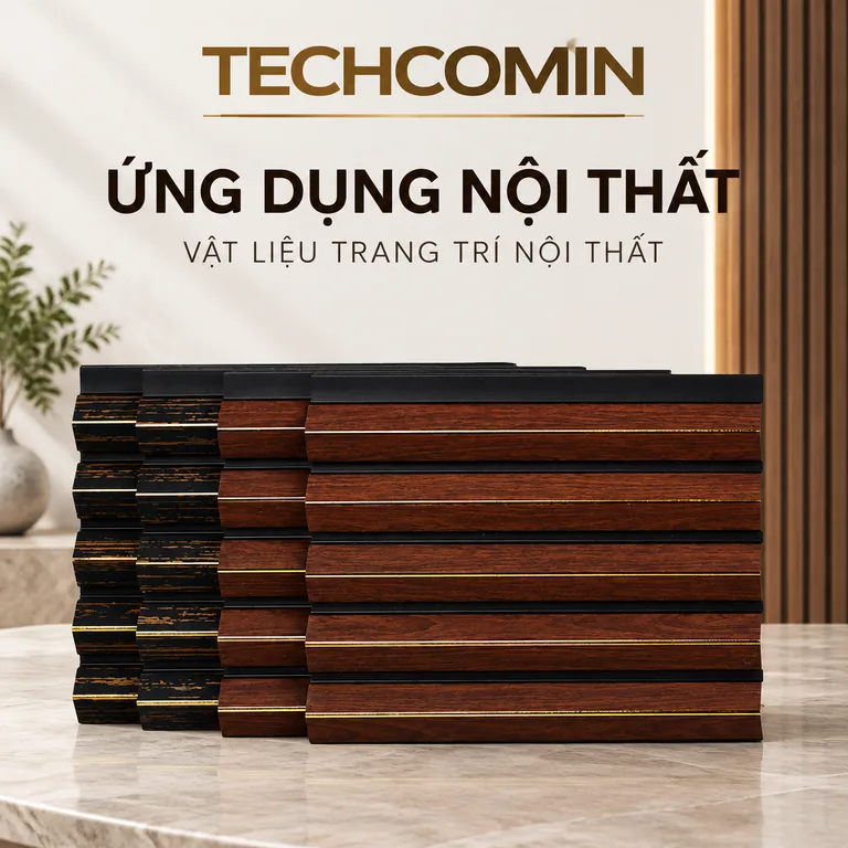Tấm ốp trang trí nội thất bề mặt phào chỉ