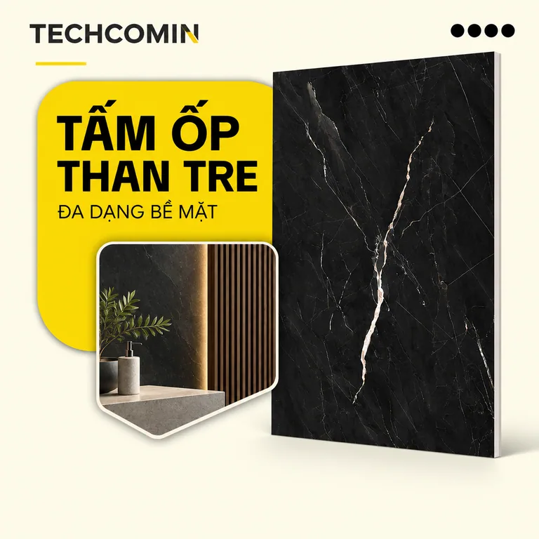 Tấm ốp trang trí nội thất bề mặt vân đá