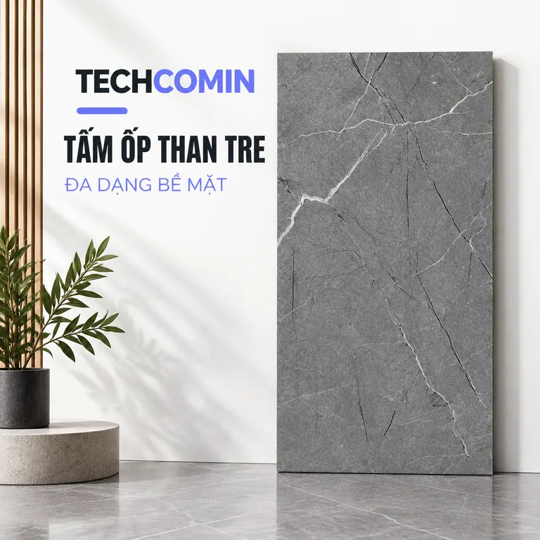 Tấm ốp trang trí nội thất bề mặt vân đá