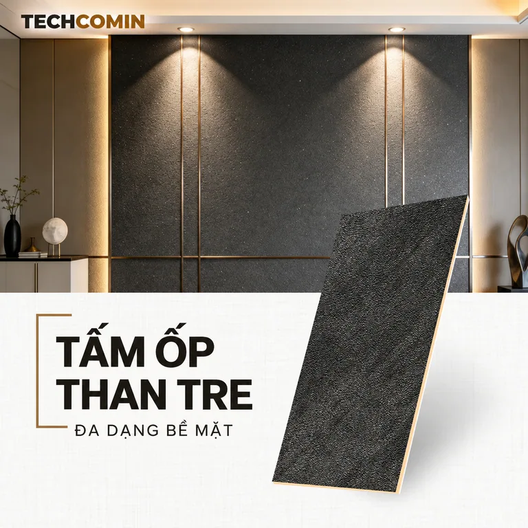 Tấm ốp trang trí nội thất bề mặt vân đá