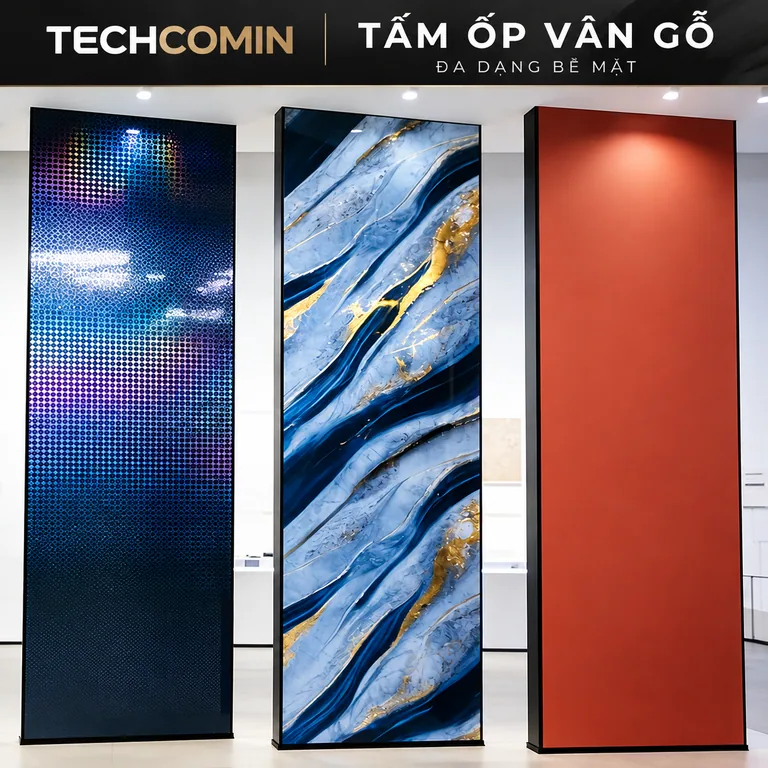 Tấm ốp trang trí nội thất bề mặt vân đá