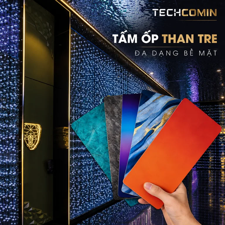 Tấm ốp trang trí nội thất bề mặt vân đá