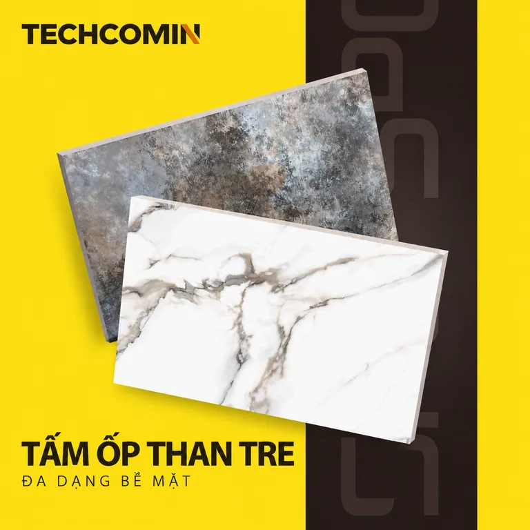 Tấm ốp trang trí nội thất bề mặt vân đá