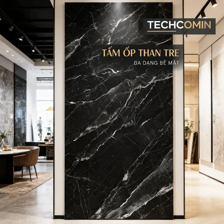 Tấm ốp trang trí nội thất bề mặt vân đá