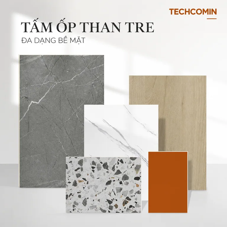 Tấm ốp trang trí nội thất bề mặt vân đá