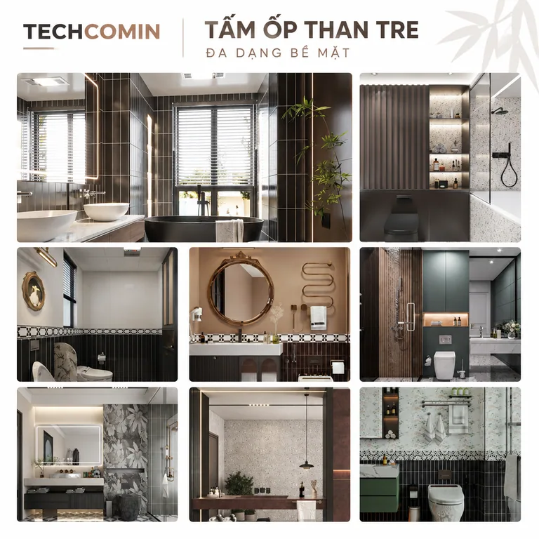 Tấm ốp trang trí nội thất bề mặt vân đá