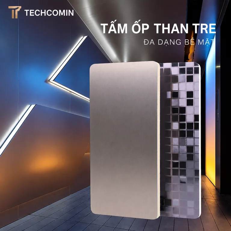 Tấm ốp trang trí nội thất bề mặt kim loại