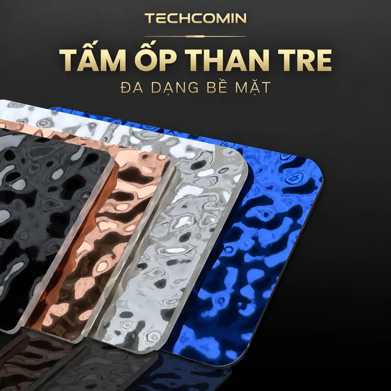 Tấm ốp trang trí nội thất bề mặt dạng sóng