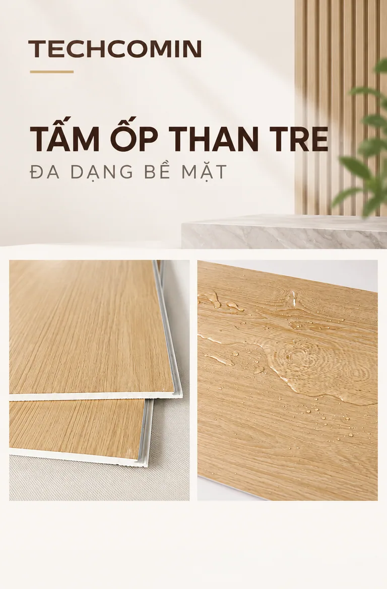 Tấm ốp trang trí nội thất bề mặt vân đá