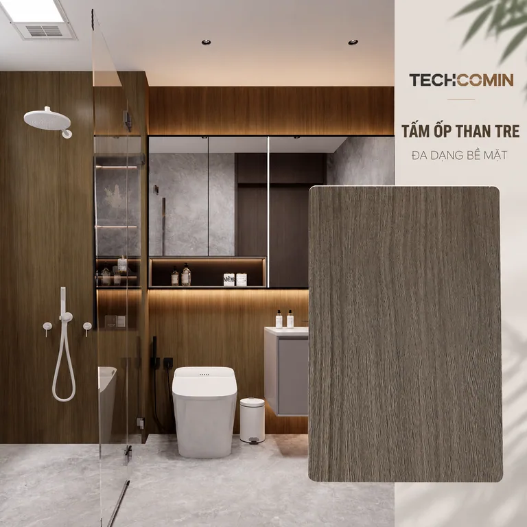 Tấm ốp trang trí nội thất bề mặt vân đá