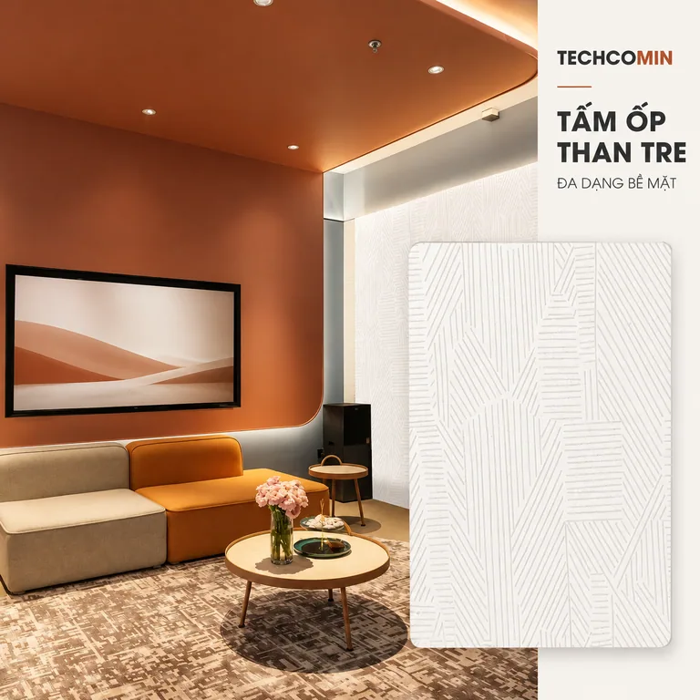 Tấm ốp trang trí nội thất bề mặt vân đá