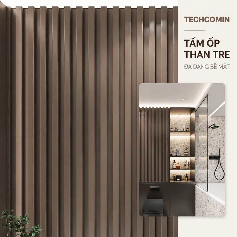 Tấm ốp trang trí nội thất bề mặt vân đá