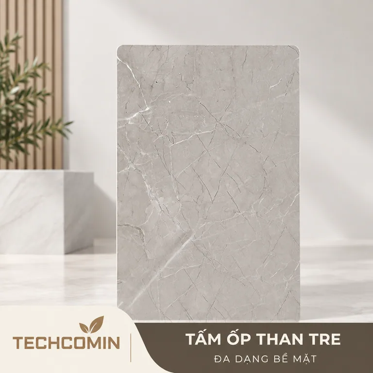 Tấm ốp trang trí nội thất bề mặt vân đá