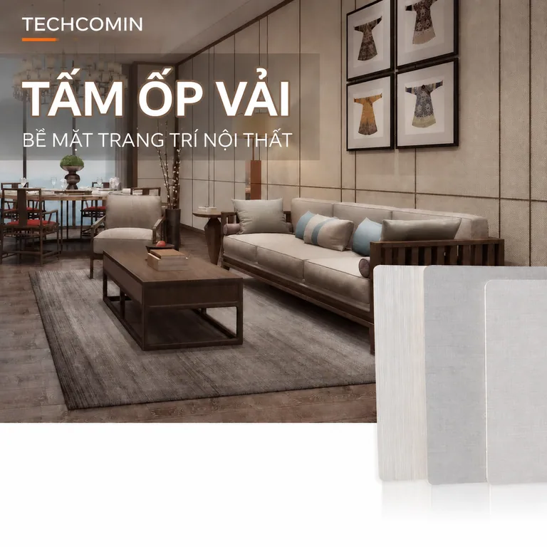Tấm ốp trang trí nội thất bề mặt vân gỗ