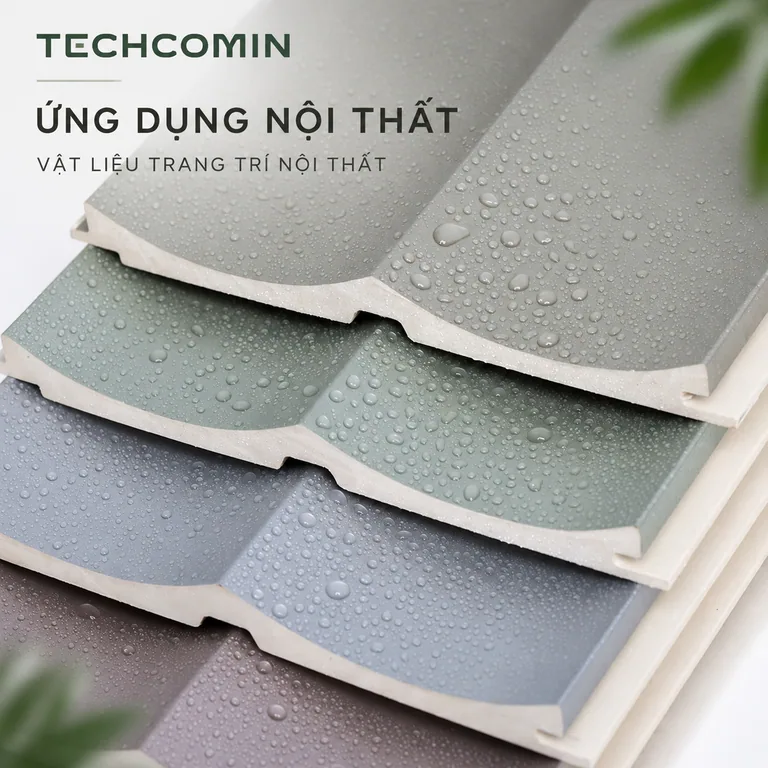 Tấm ốp trang trí nội thất bề mặt vân gỗ