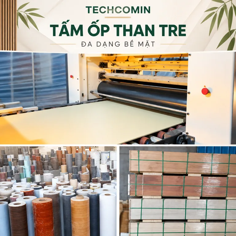 Tấm ốp trang trí nội thất bề mặt vân gỗ