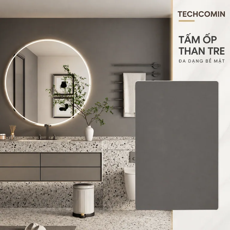 Tấm ốp trang trí nội thất bề mặt vân gỗ