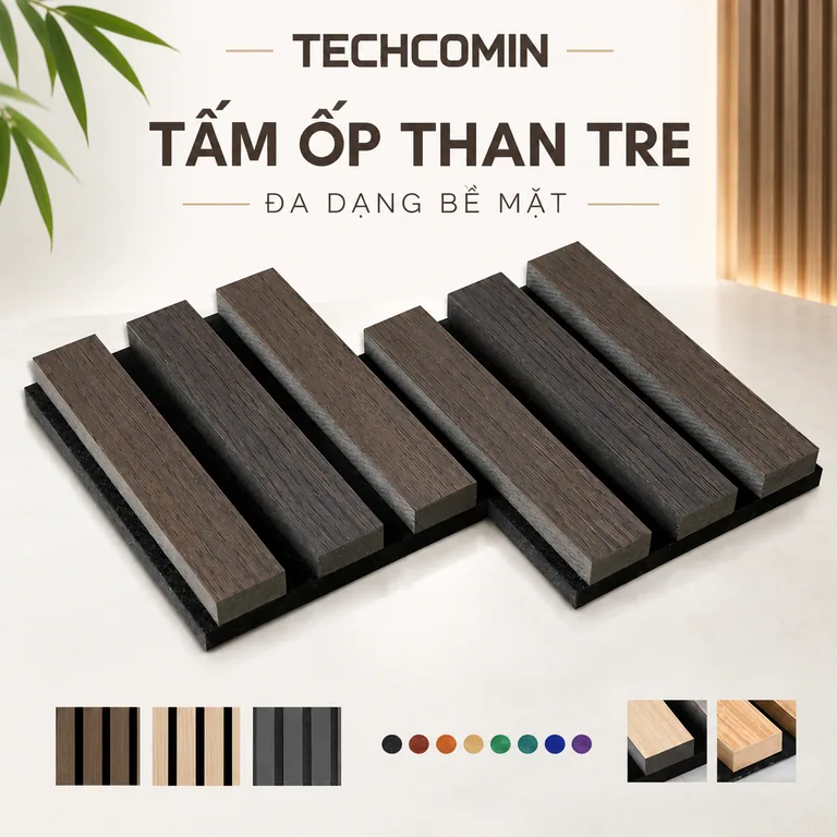 Tấm ốp trang trí nội thất bề mặt vân gỗ