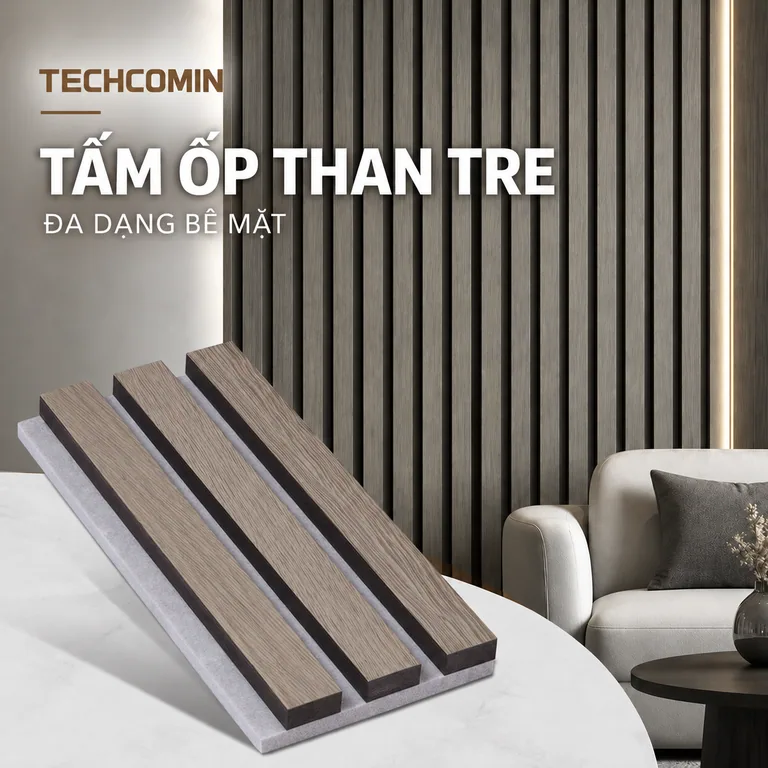 Tấm ốp trang trí nội thất bề mặt vân gỗ