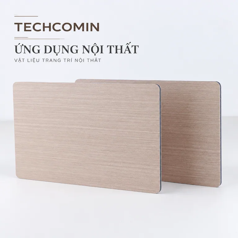 Tấm ốp trang trí nội thất bề mặt vân gỗ