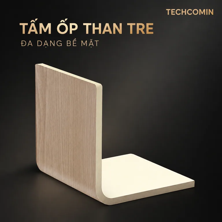 Tấm ốp trang trí nội thất bề mặt vân gỗ