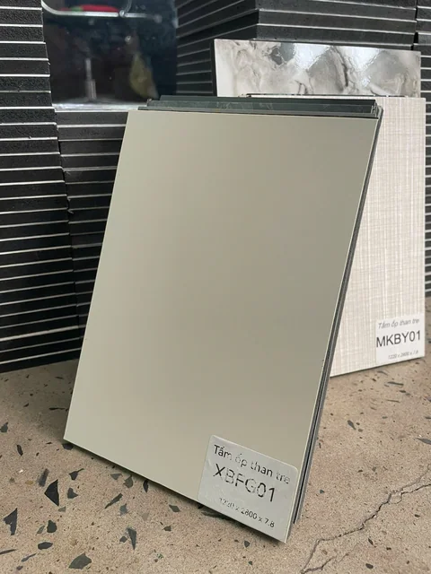 Tấm ốp than tre mã MKBY01 — ảnh thật