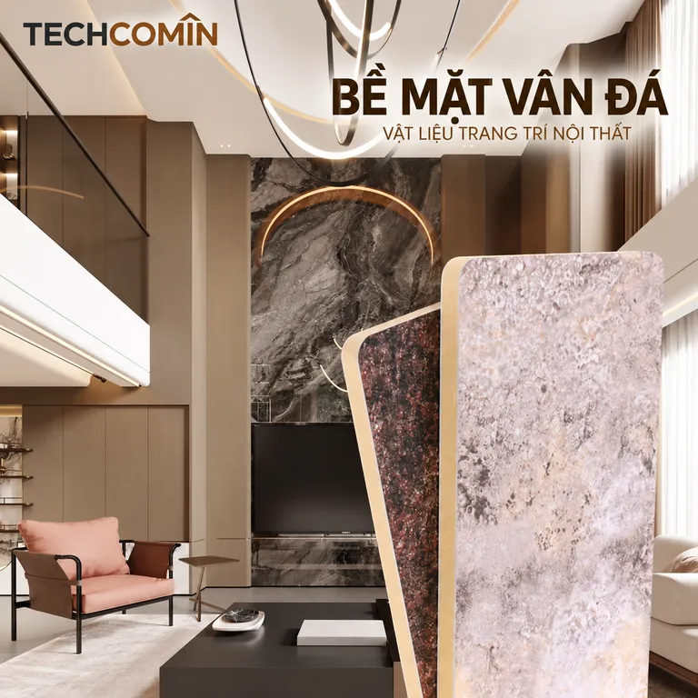Tấm ốp than tre bề mặt vân gỗ