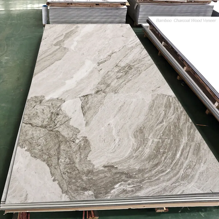 Tấm ốp than tre bề mặt vân gỗ