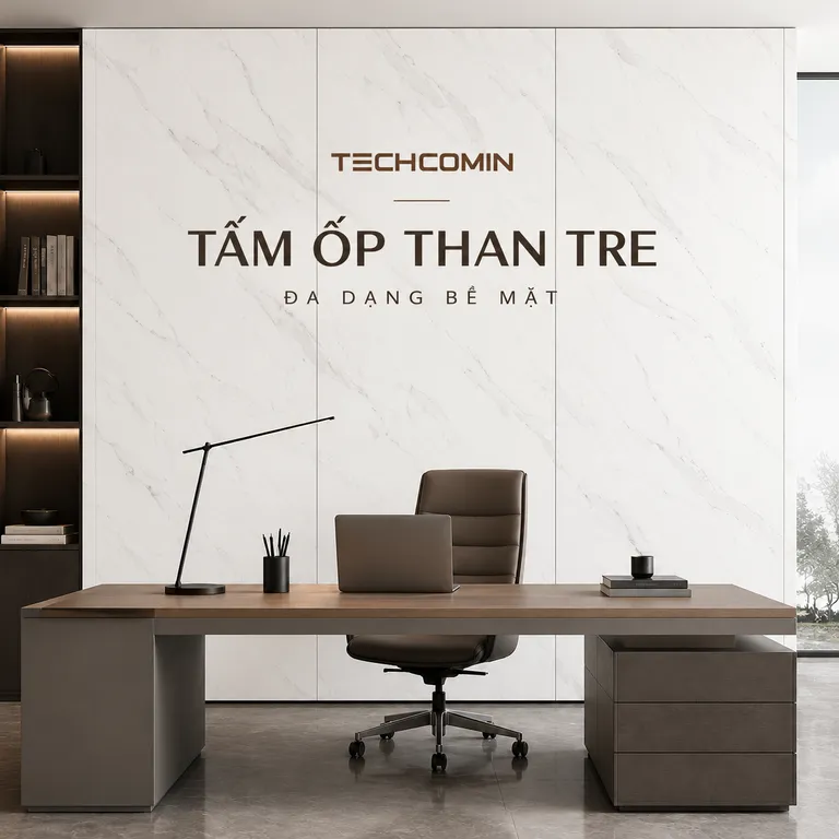 Tấm ốp trang trí nội thất bề mặt vân đá — mẫu cùng nhóm bề mặt