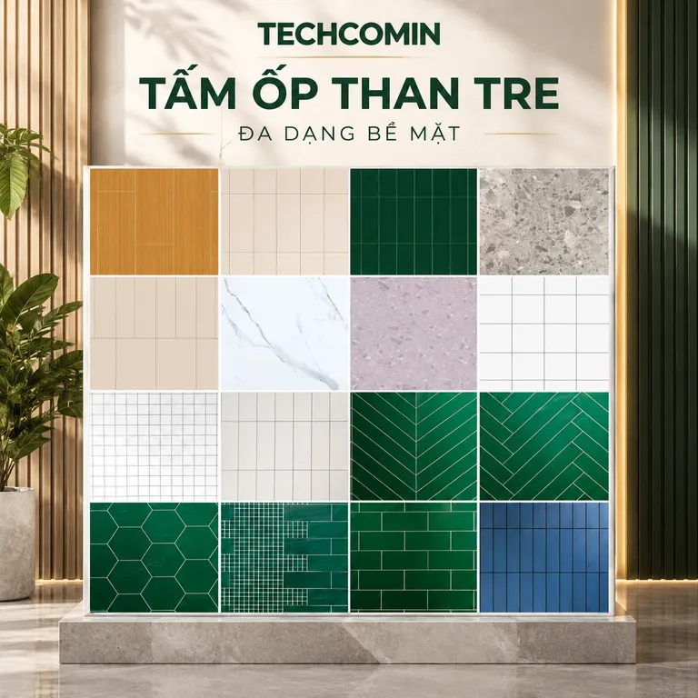 Tấm ốp trang trí nội thất bề mặt vân đá