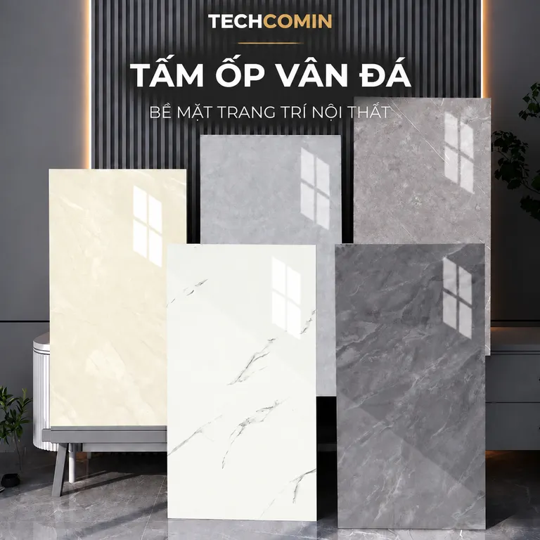 Tấm ốp trang trí nội thất bề mặt vân gỗ